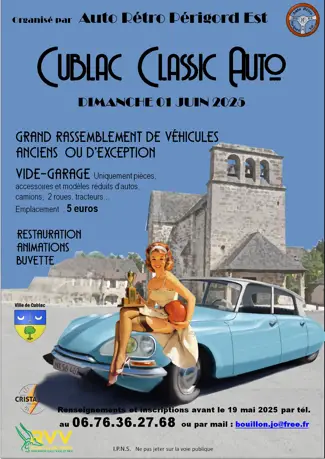 Cublac Classic Auto en Dordogne