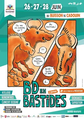 Festival de BD en Bastides au Buisson de Cadouin