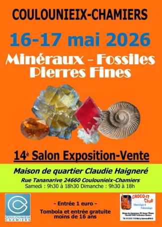 Salon des minéraux à Coulounieix-Chamiers